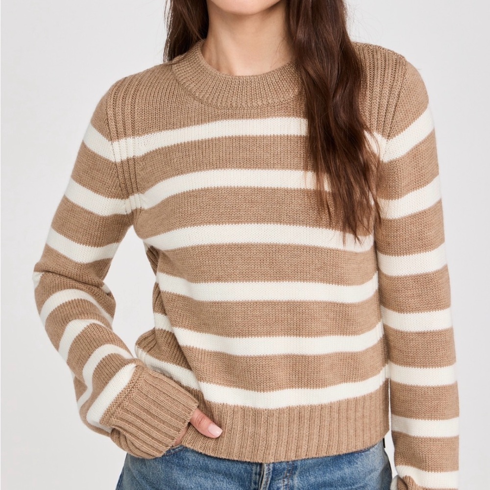 La ligne striped jack sweater size small